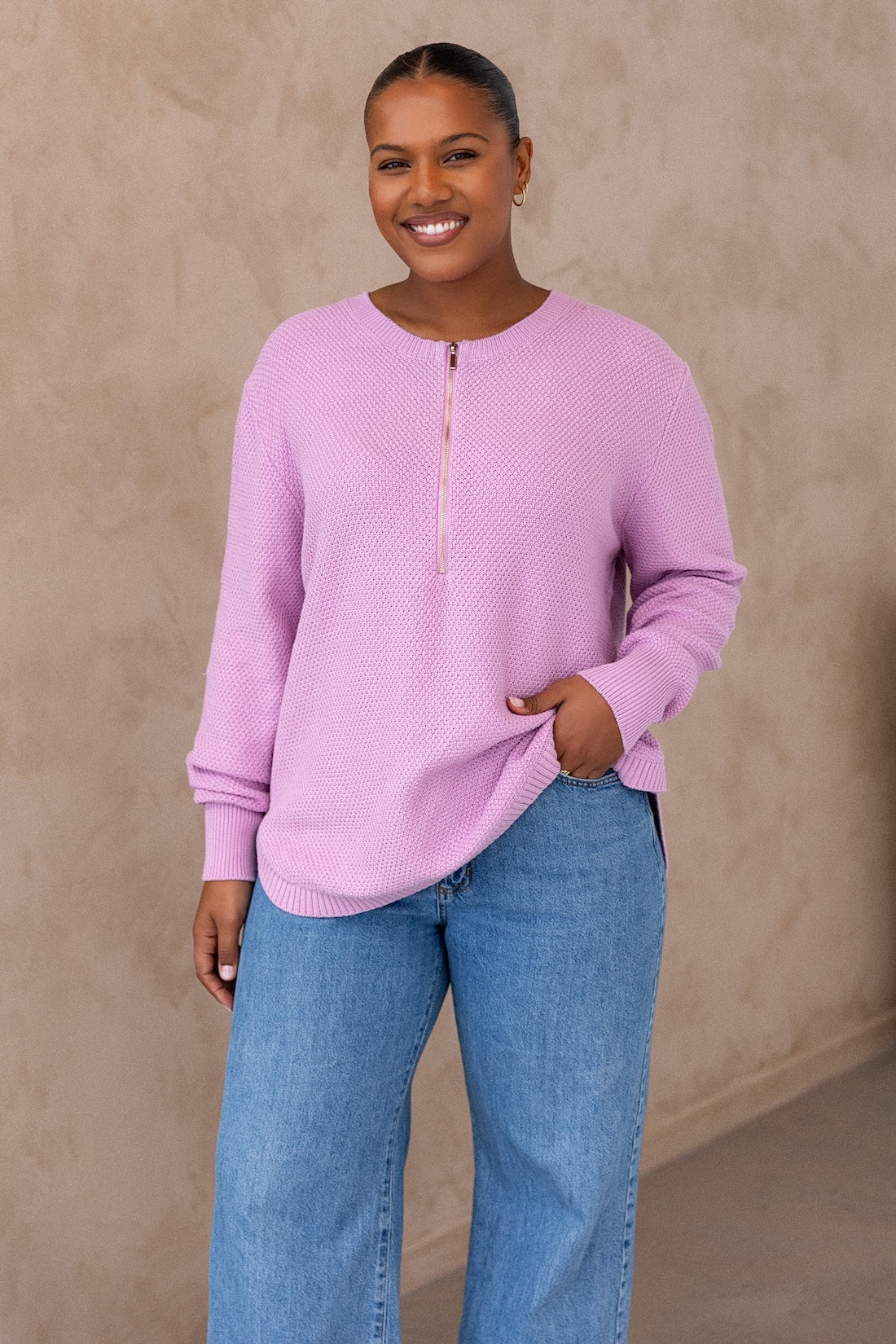 Augie Knit - Wisteria - Image 3