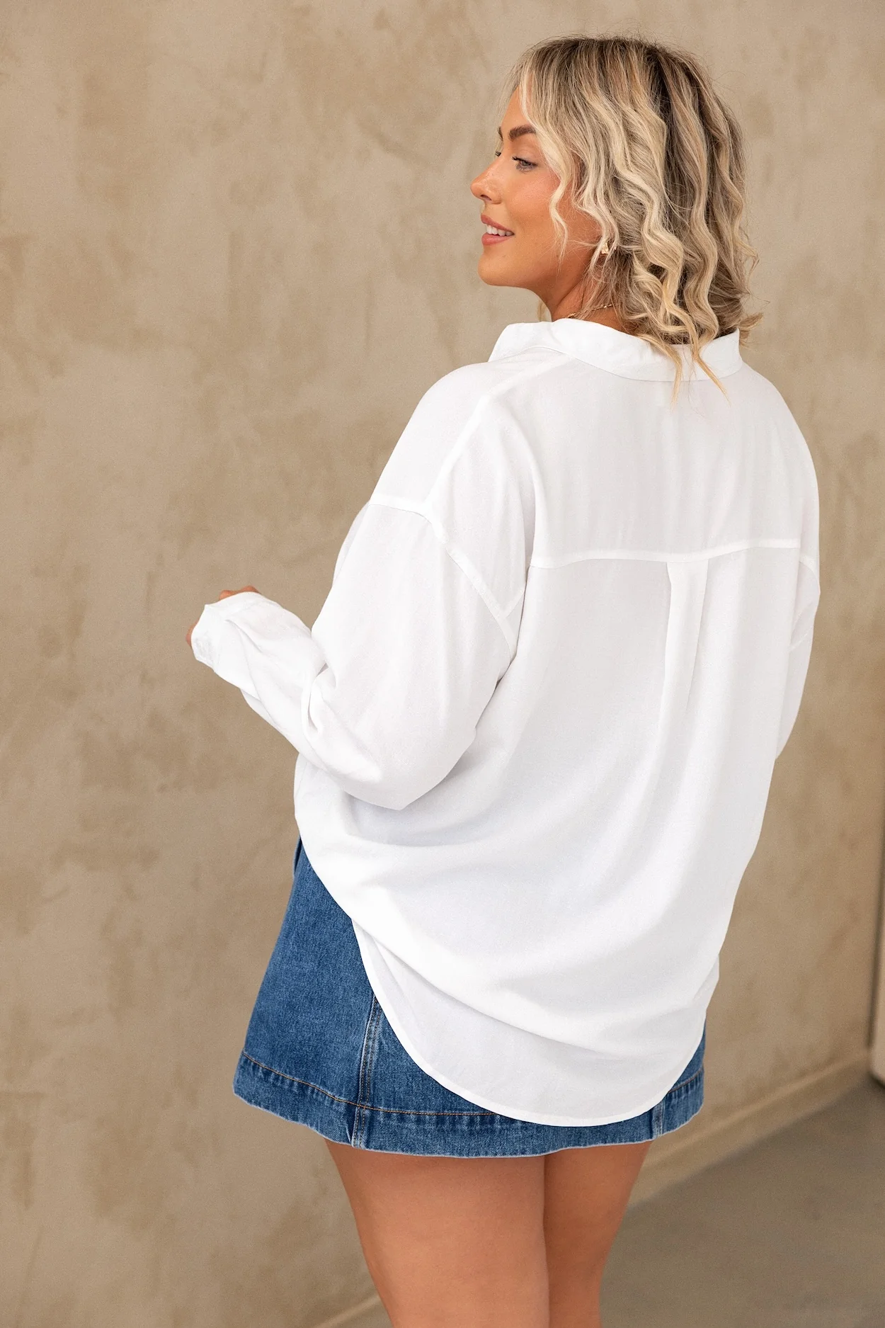 Bella Shirt - White - Image 5