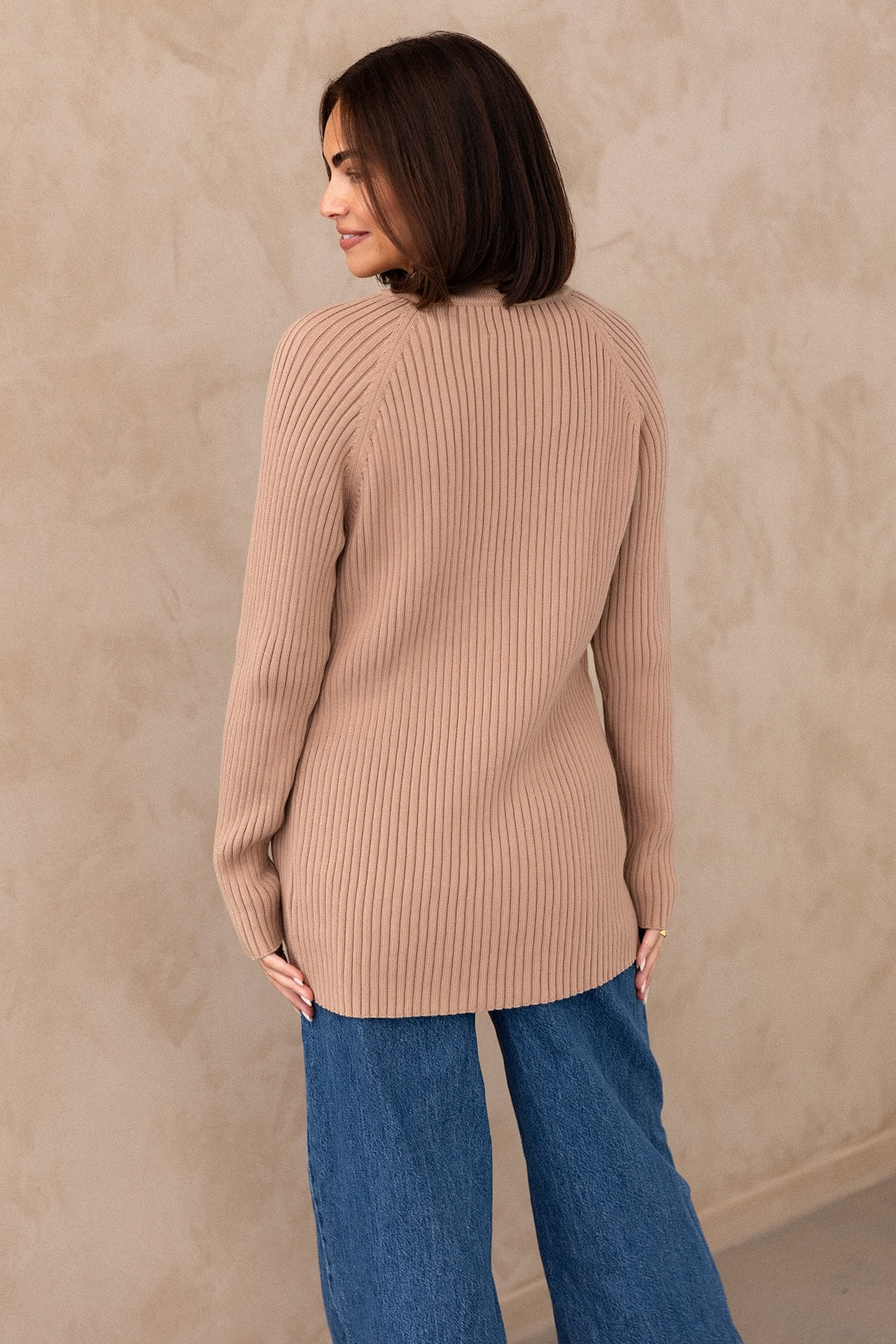 Brittney Cardigan - Taupe - Image 9