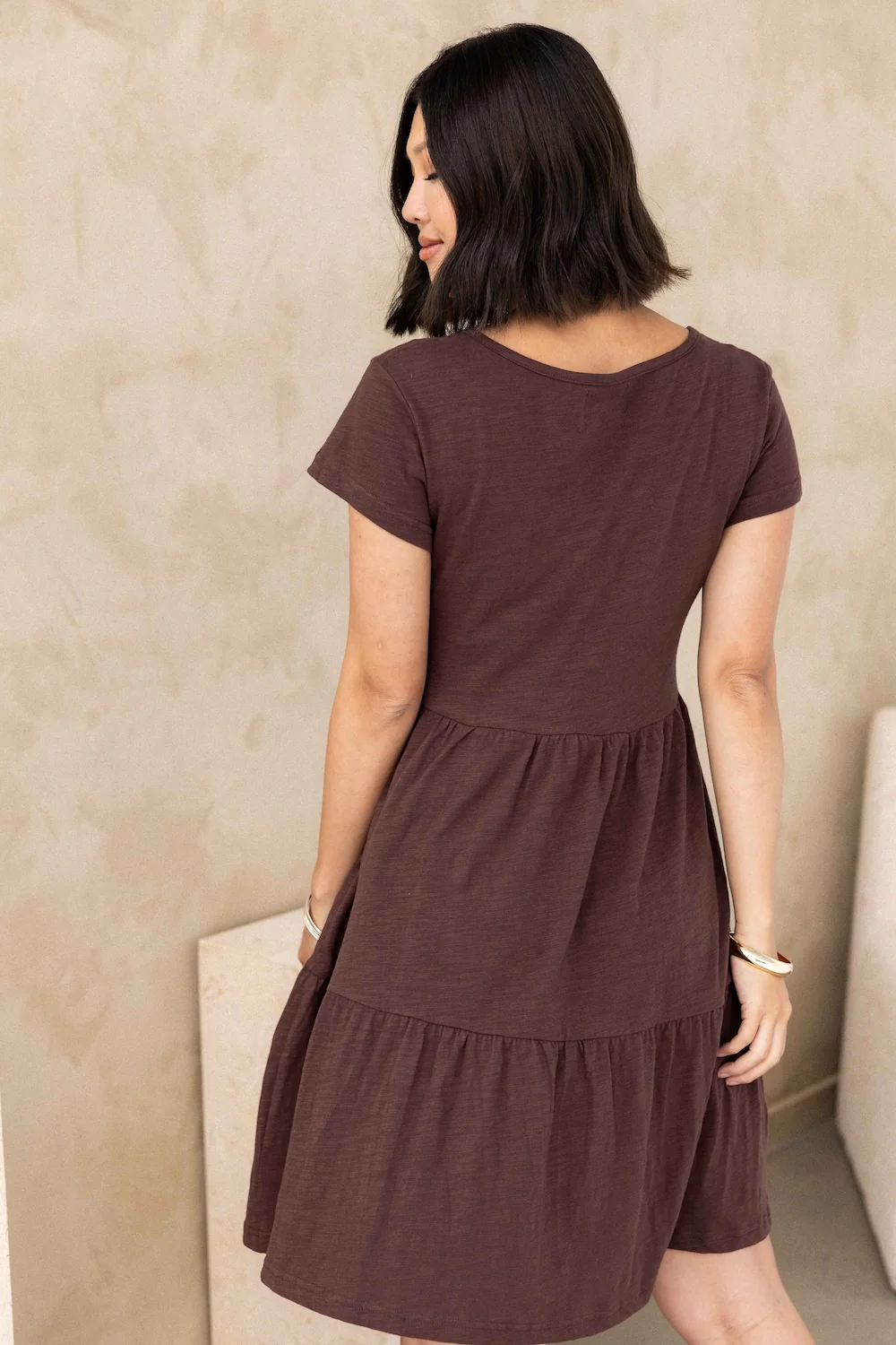 Clover Dress - Chocolate - Image 9