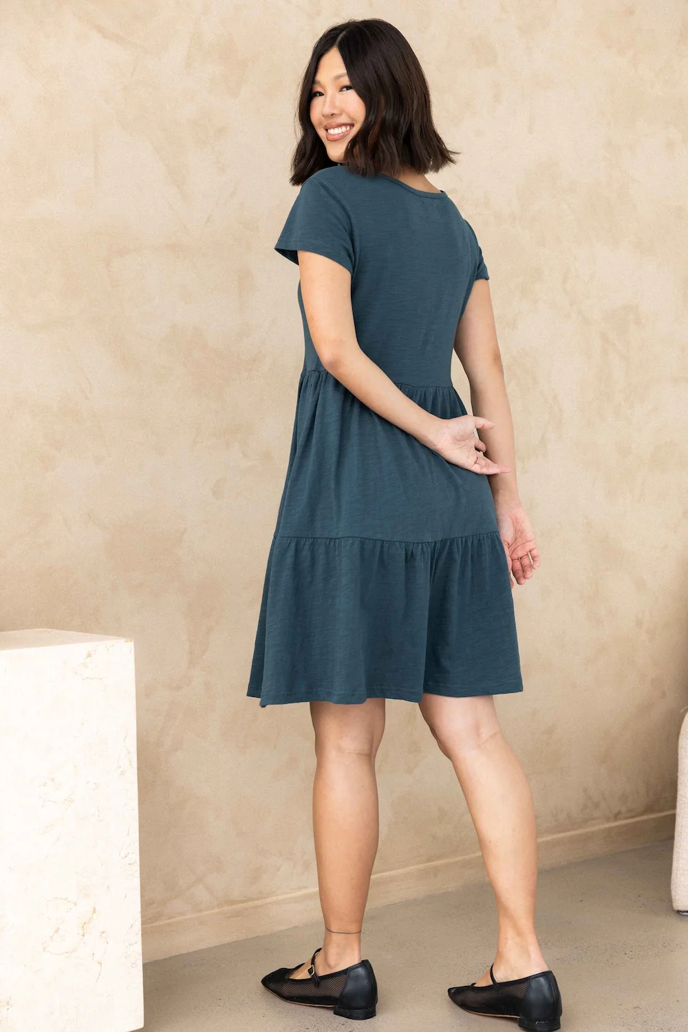 Clover Dress - Teal - Image 4