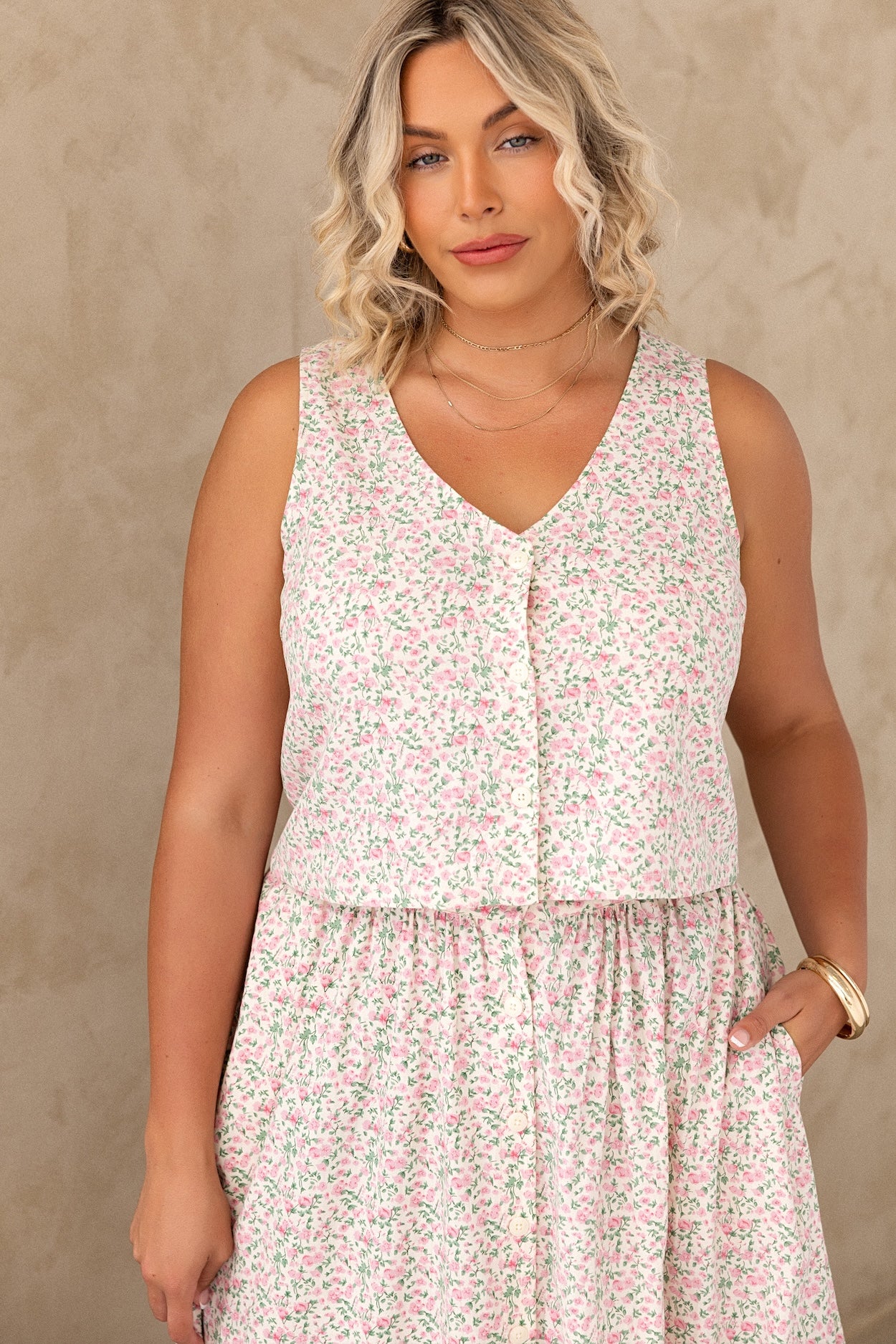 Como Top - Chantilly Bloom - Image 9