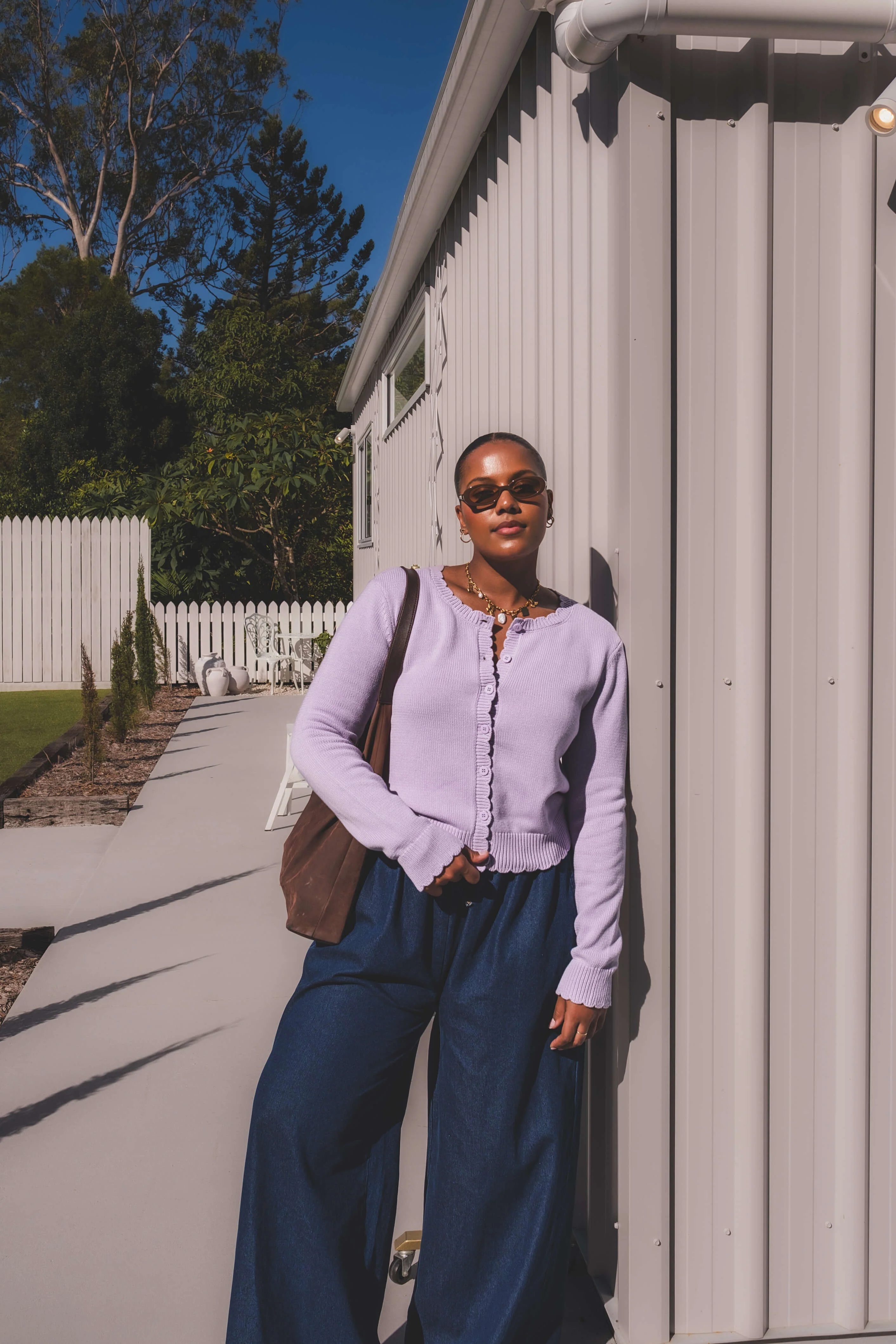 Eden Cardigan - Lilac - Image 10