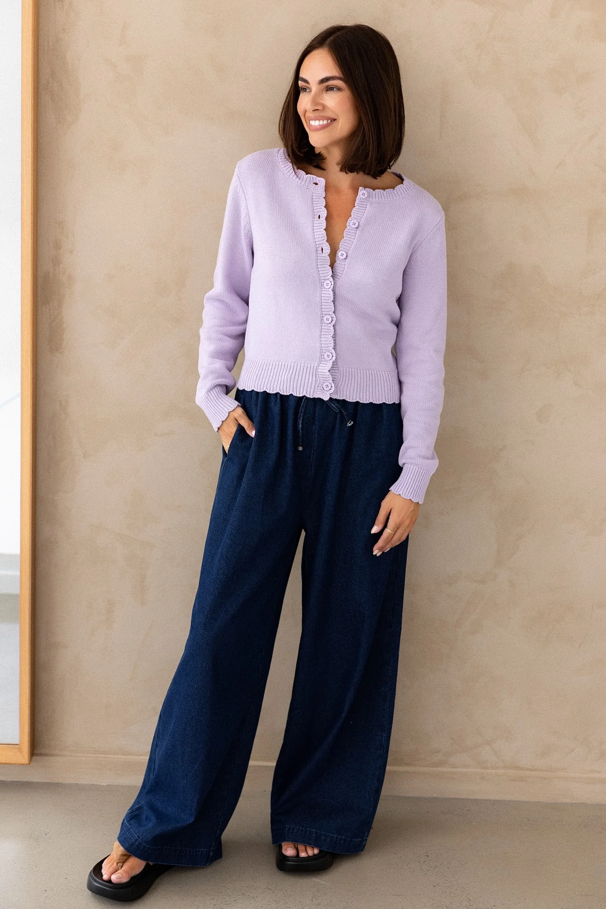 Eden Cardigan - Lilac - Image 6