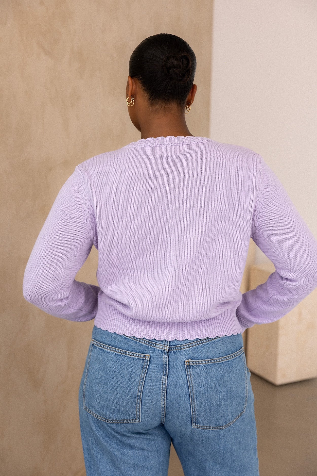Eden Cardigan - Lilac - Image 8