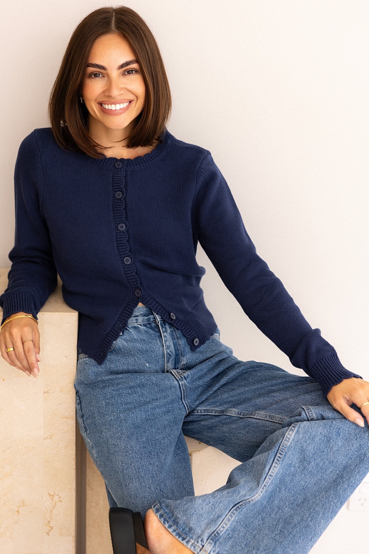 Eden Cardigan - Royal - Image 3