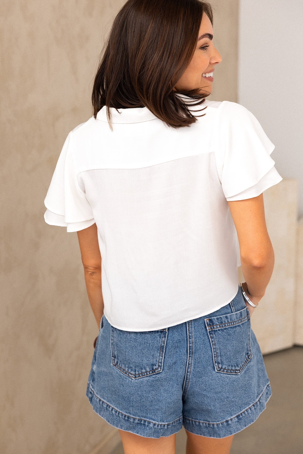 Ellie Blouse - White - Image 9