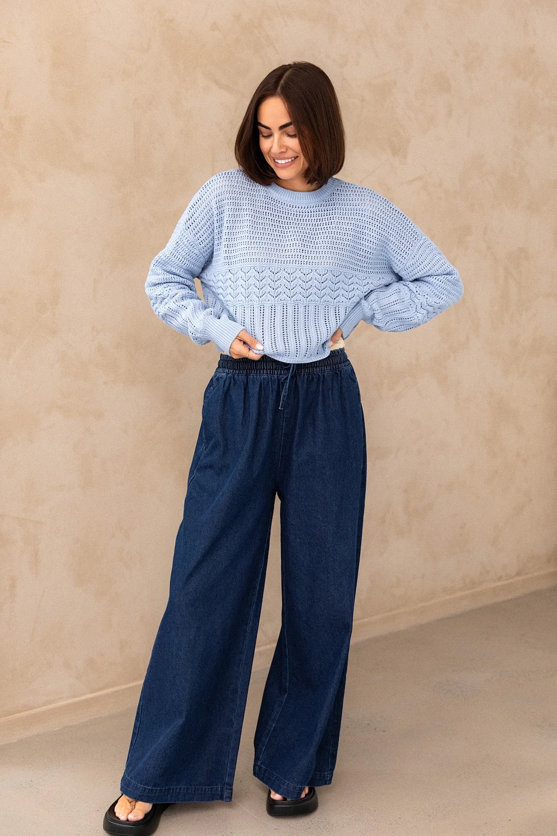 Freya Knit - Chambray - Image 6