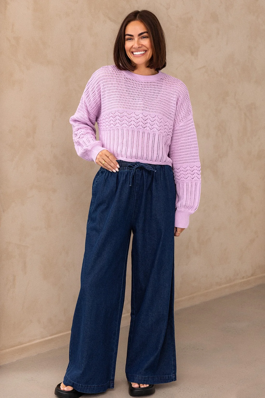 Freya Knit - Lilac - Image 3