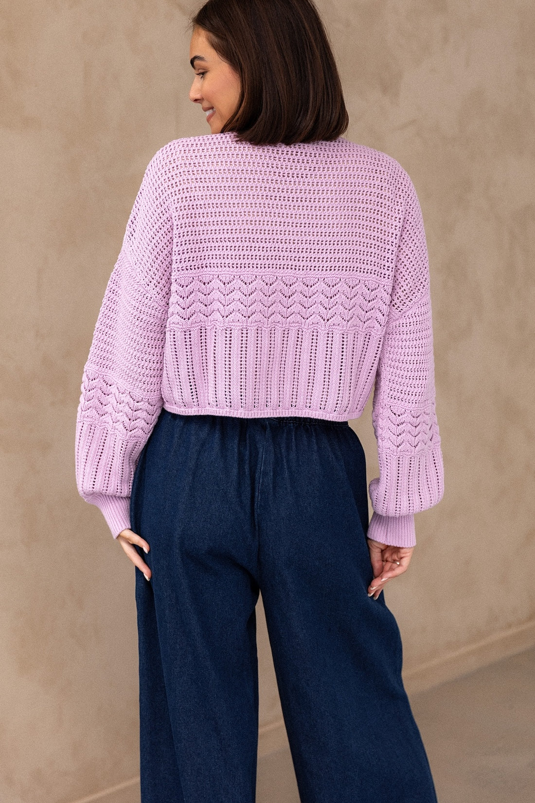 Freya Knit - Lilac - Image 4