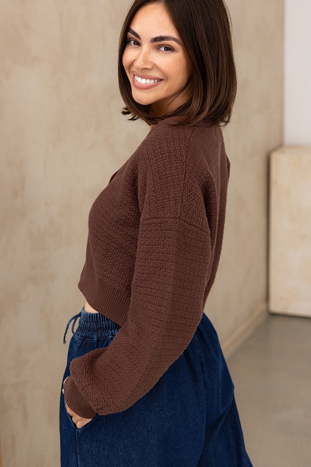 Ginny Cardigan - Brunette - Image 12