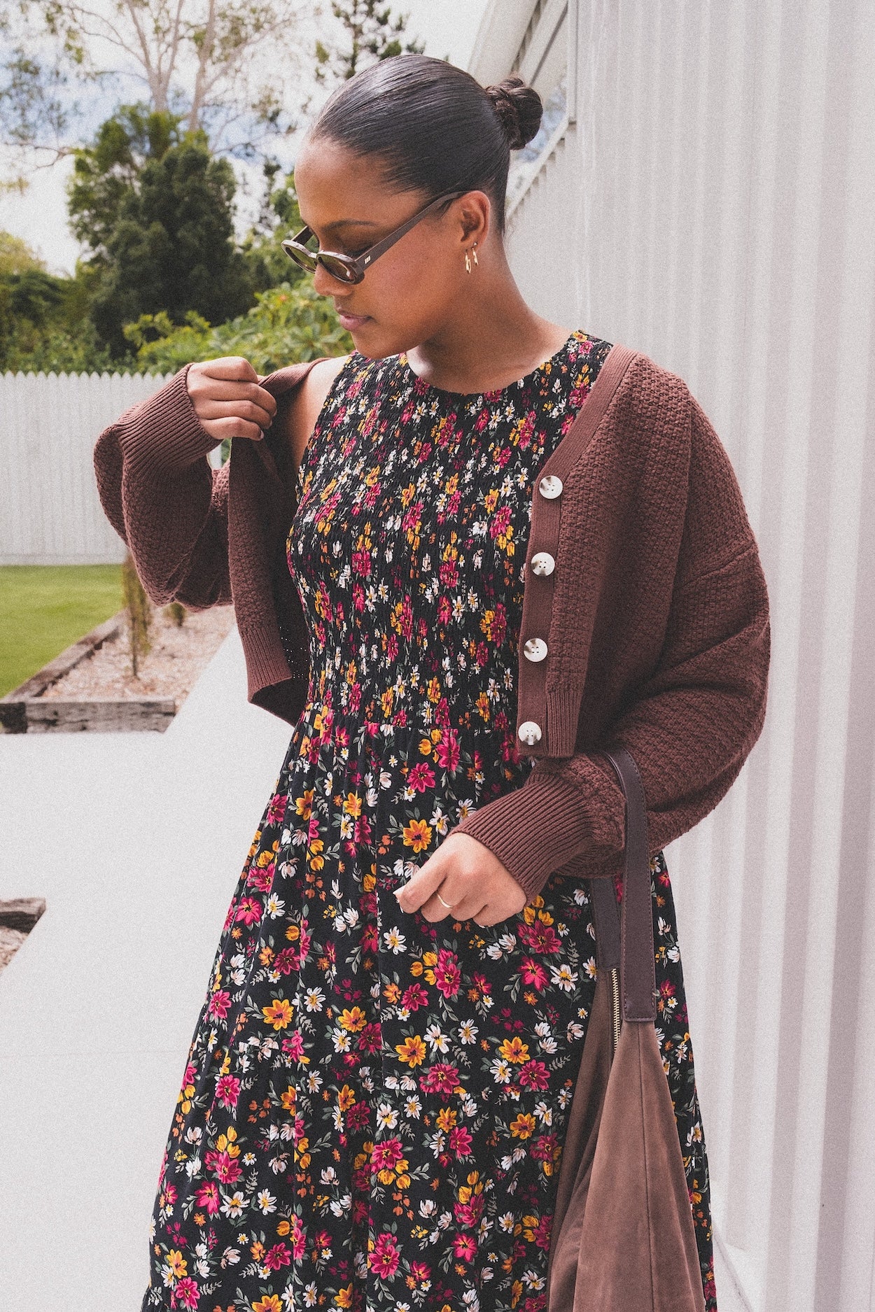 Ginny Cardigan - Brunette - Image 4