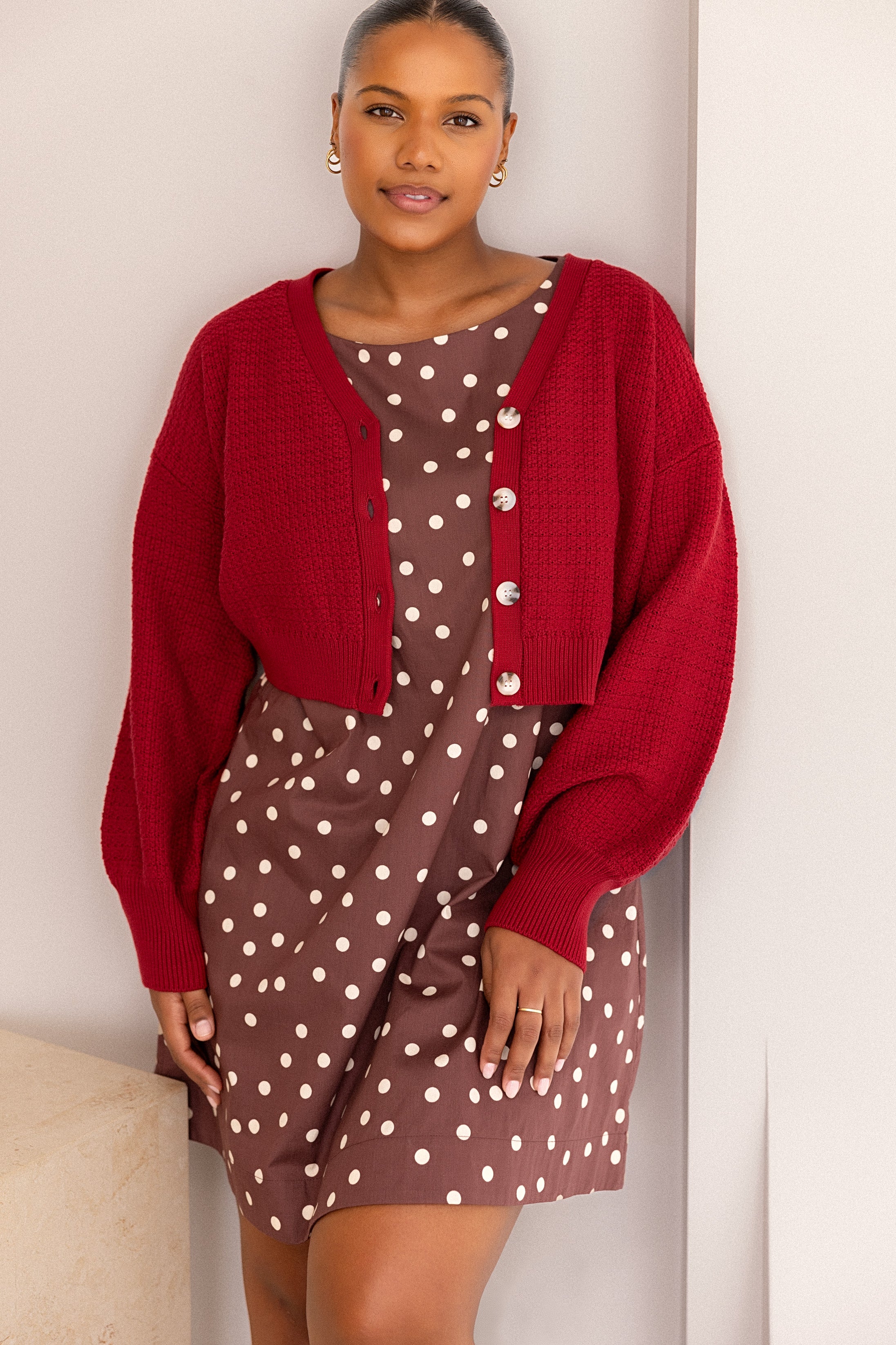 Ginny Cardigan - Chilli - Image 13