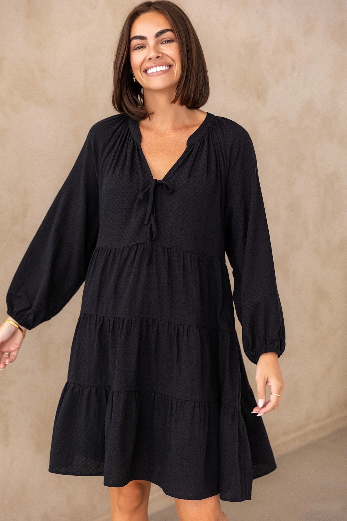 Isla Dress - Noir - Image 3