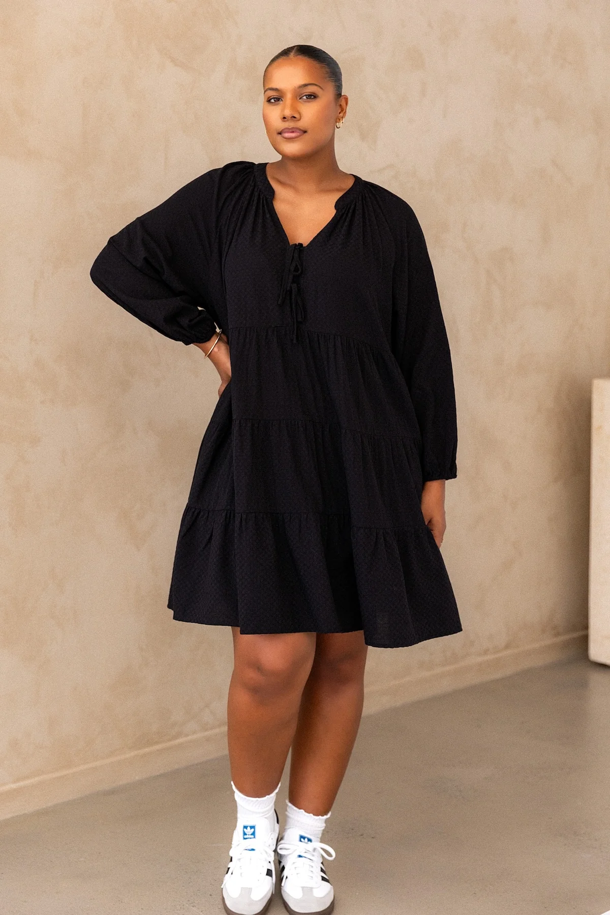 Isla Dress - Noir - Image 8