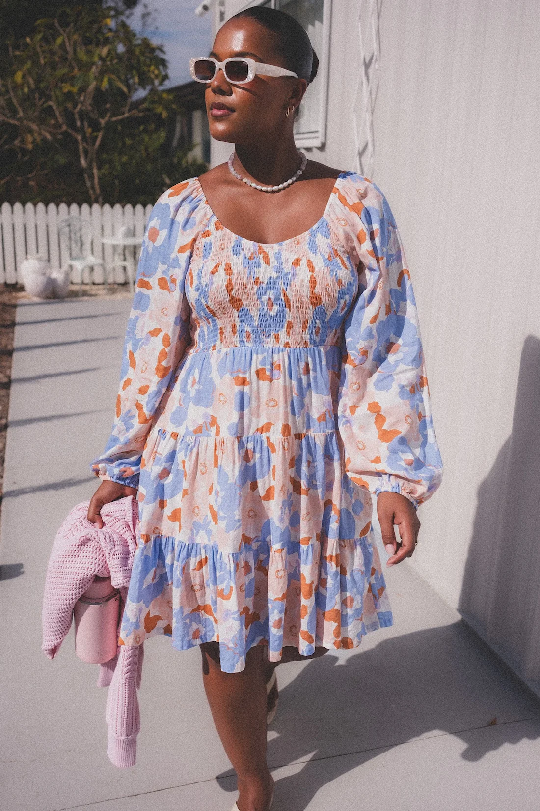 Skye Dress - Blooming Winter