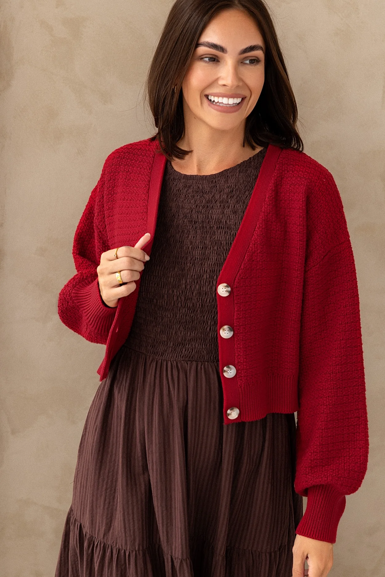 Sophie Dress - Walnut - Image 12