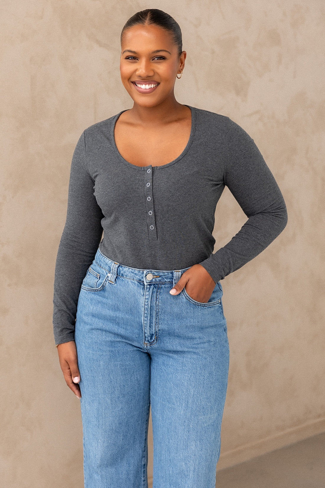 Stevie Top - Dark Marle - Image 3