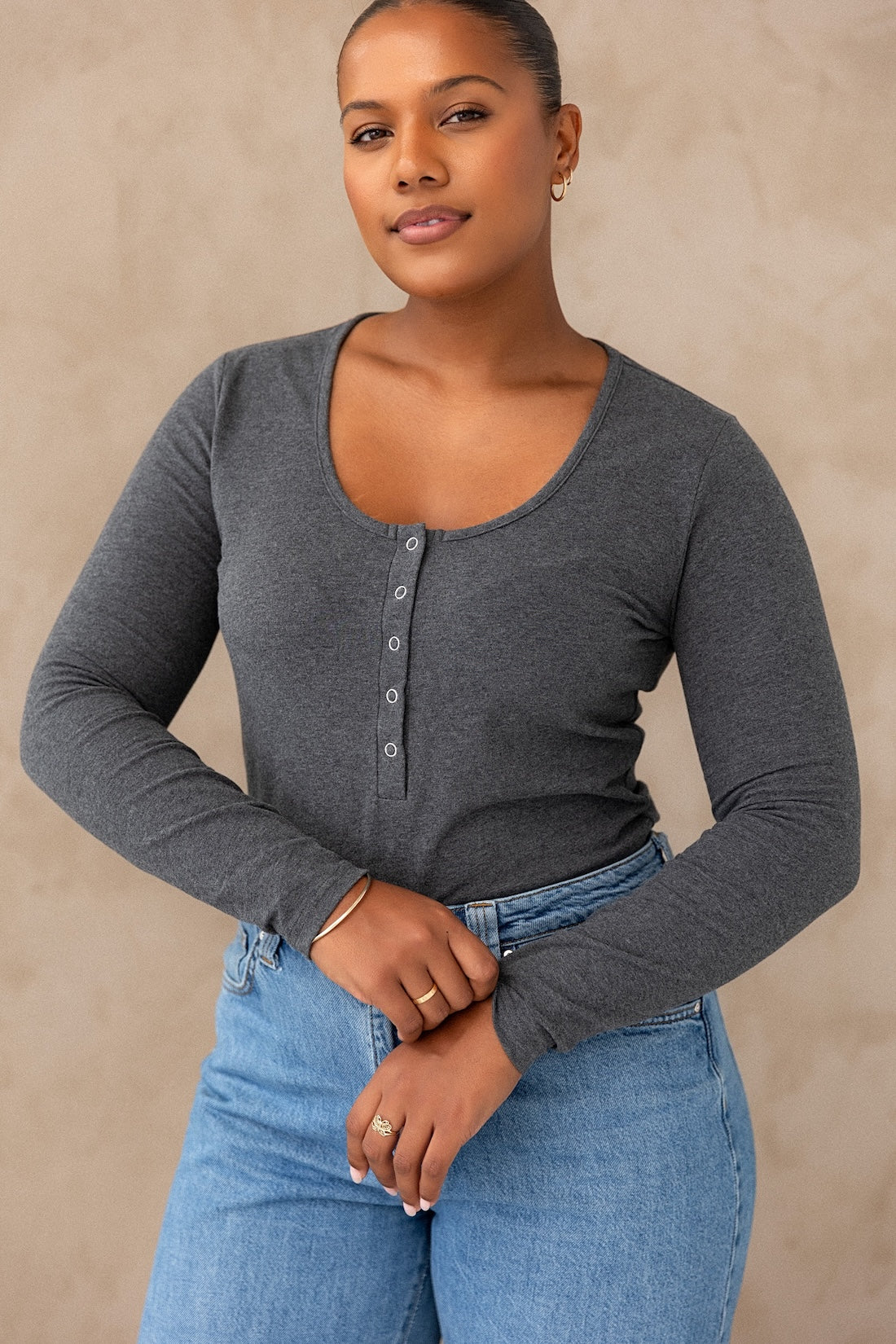 Stevie Top - Dark Marle - Image 8