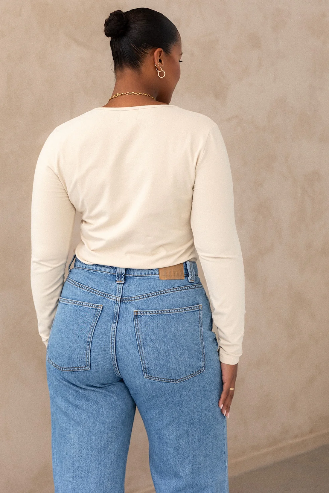 Stevie Top - Oat - Image 10