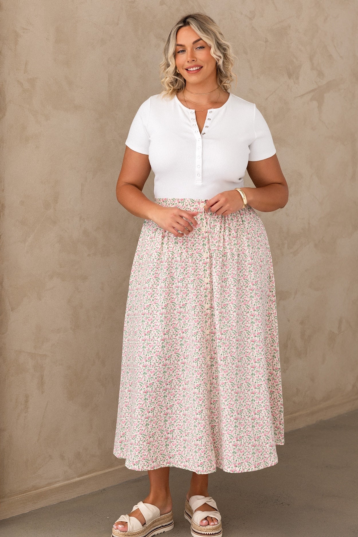 Wendy Skirt - Chantilly Bloom - Image 8